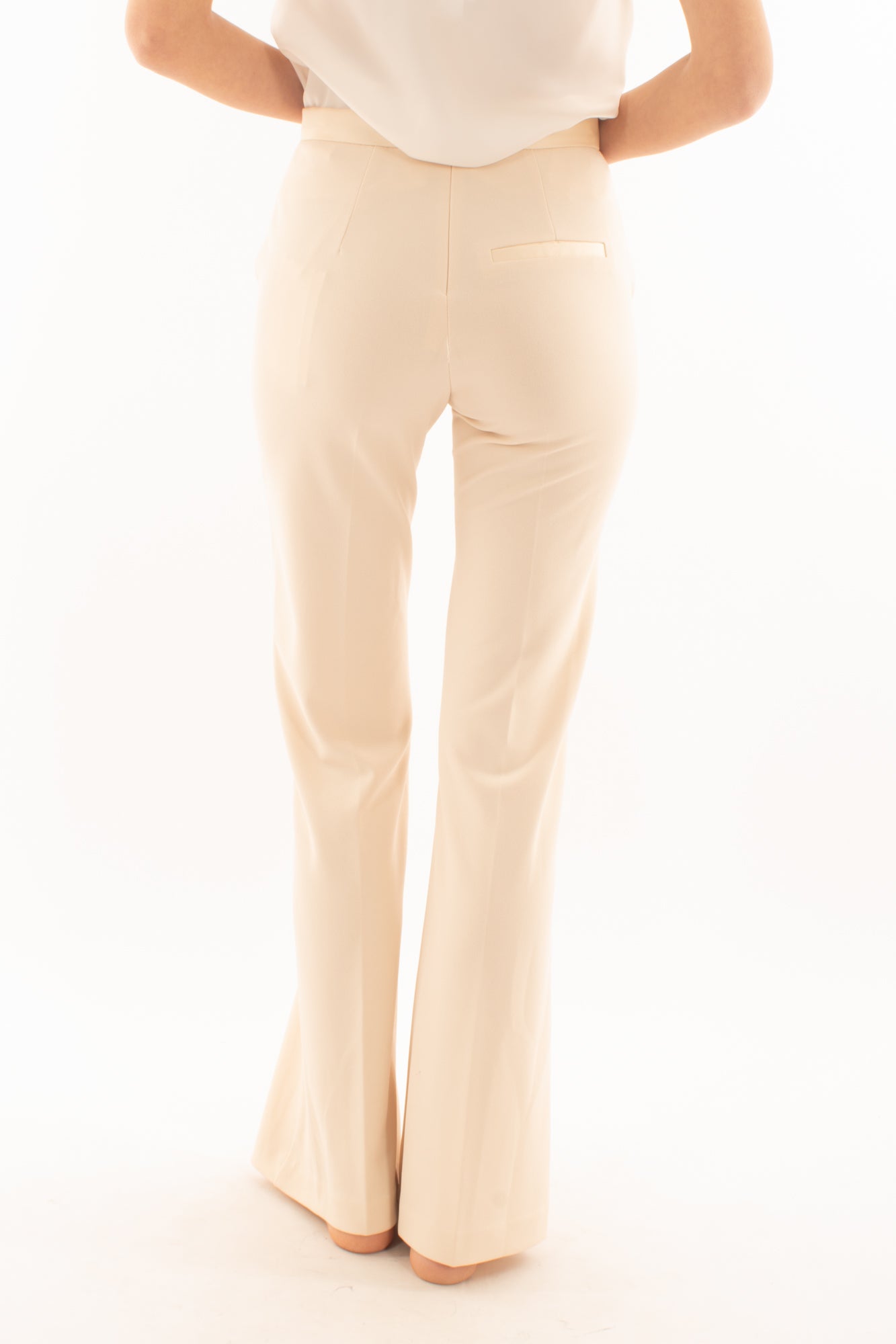 Pantalone a zampa da Donna Imperial - Avena