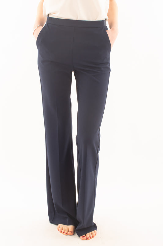 Pantalone a zampa da Donna Imperial - Blu