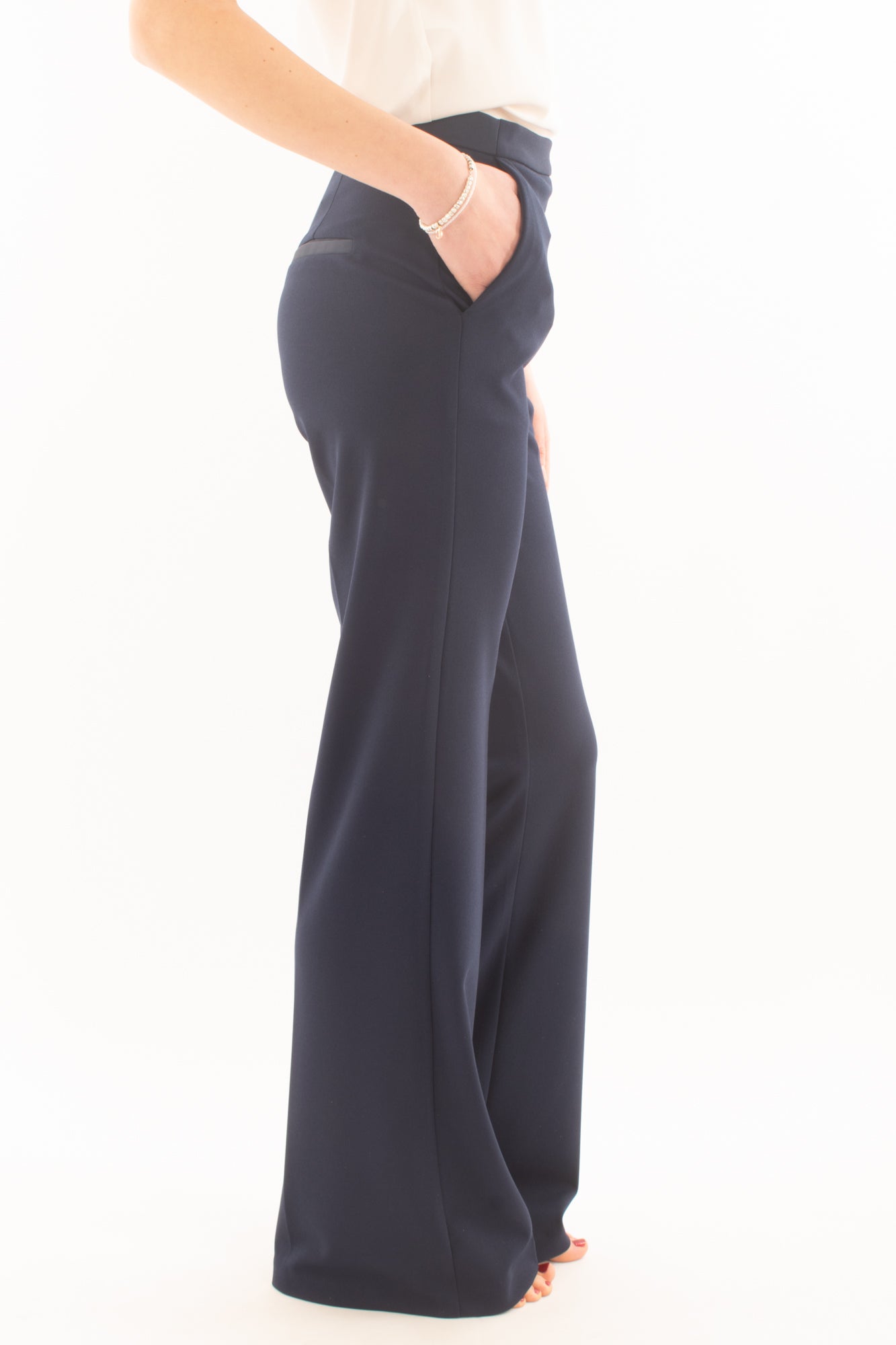 Pantalone a zampa da Donna Imperial - Blu