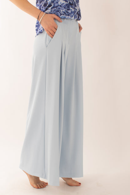 Pantalone palazzo con cintina da Donna Imperial - Sky