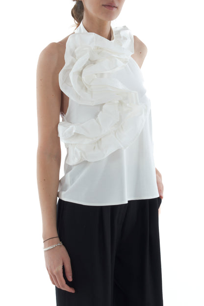 Top con rouge da Donna Imperil - Bianchi