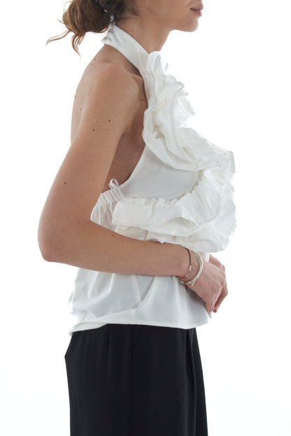 Top con rouge da Donna Imperil - Bianchi