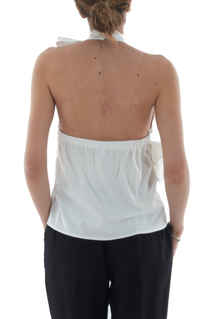Top con rouge da Donna Imperil - Bianchi