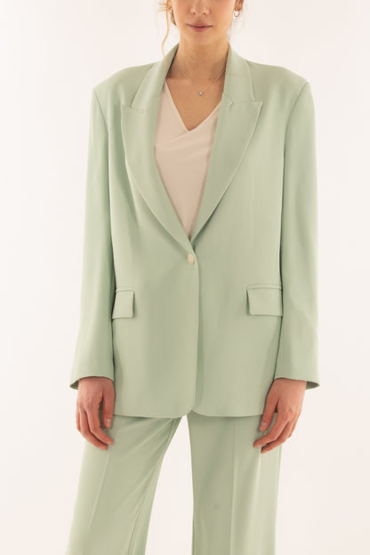 Giacca fluida da Donna King kong -Verdino