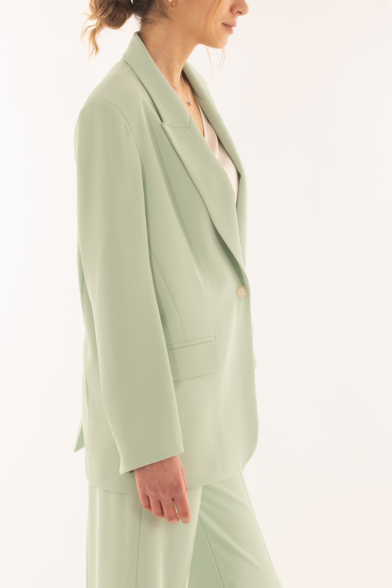 Giacca fluida da Donna King kong -Verdino