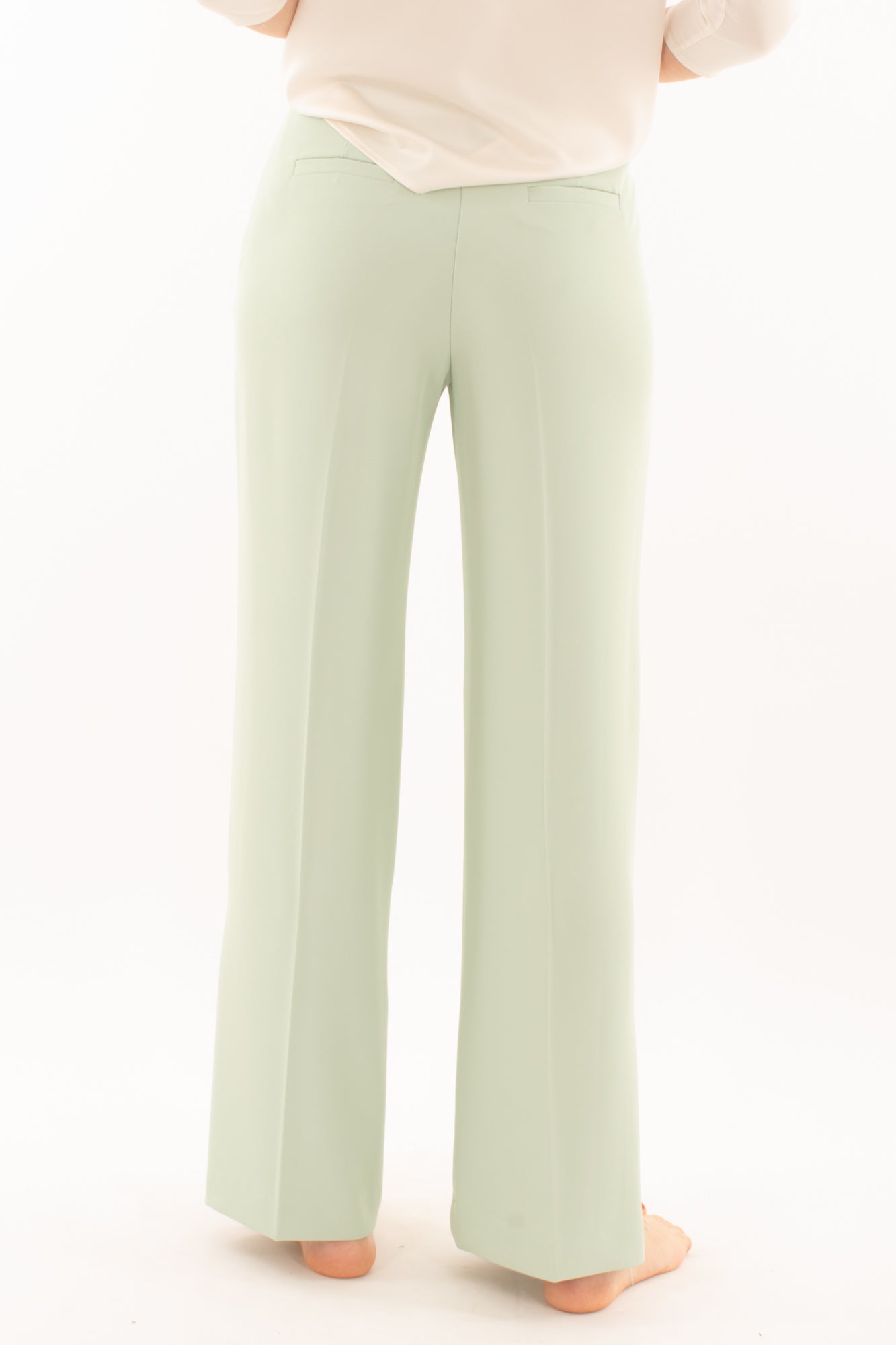 Pantalone palazzo con spacco da Donna King kong - Verdino