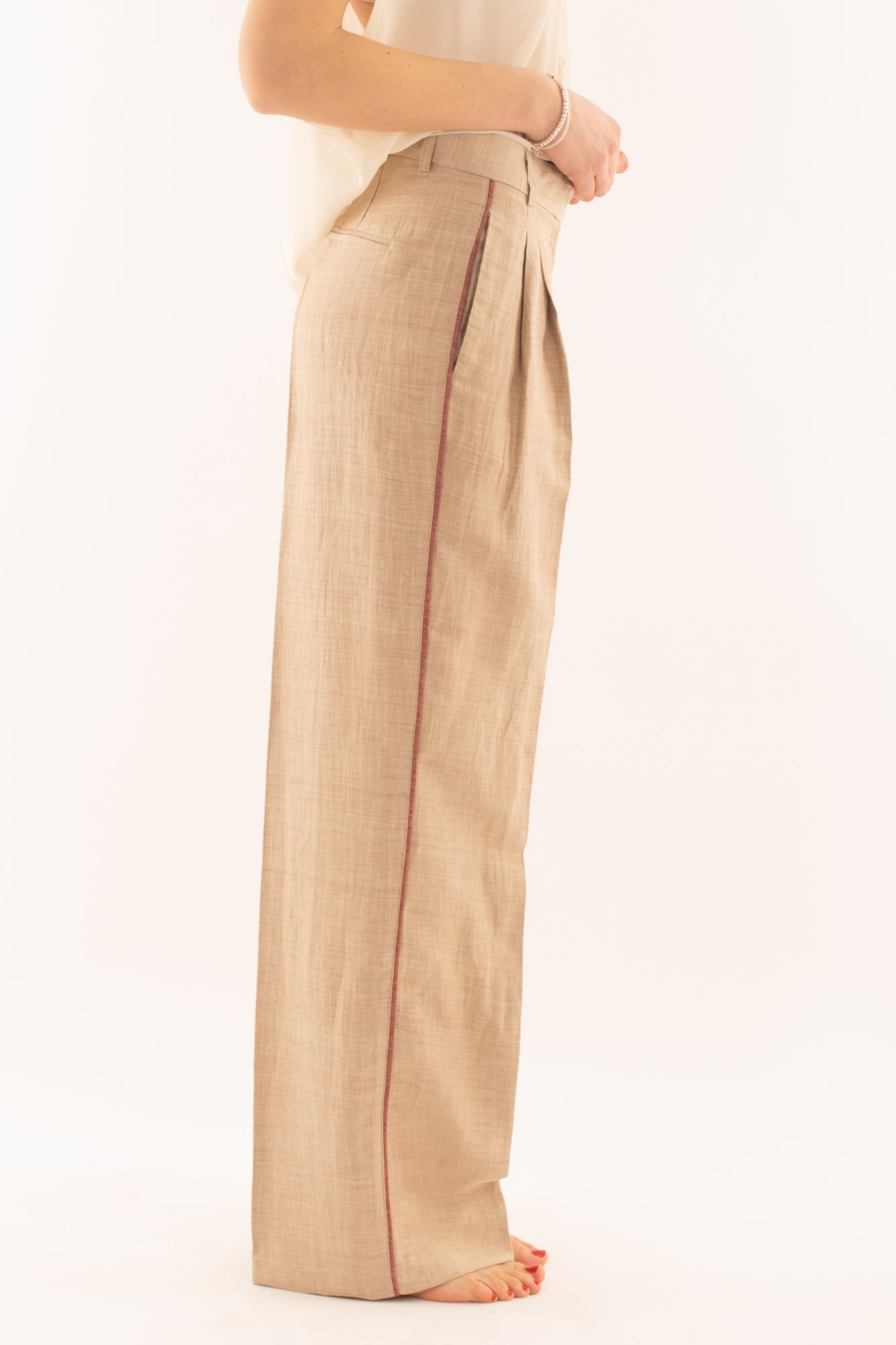 KING KONG Pantalone a palazzo da Donna King kong - Beige Beige