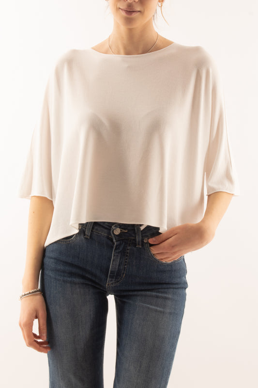 Maglia a scatoletta da Donna Metoo - Burro