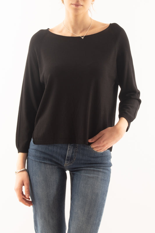 Maglia basica da Donna Metoo - Nero