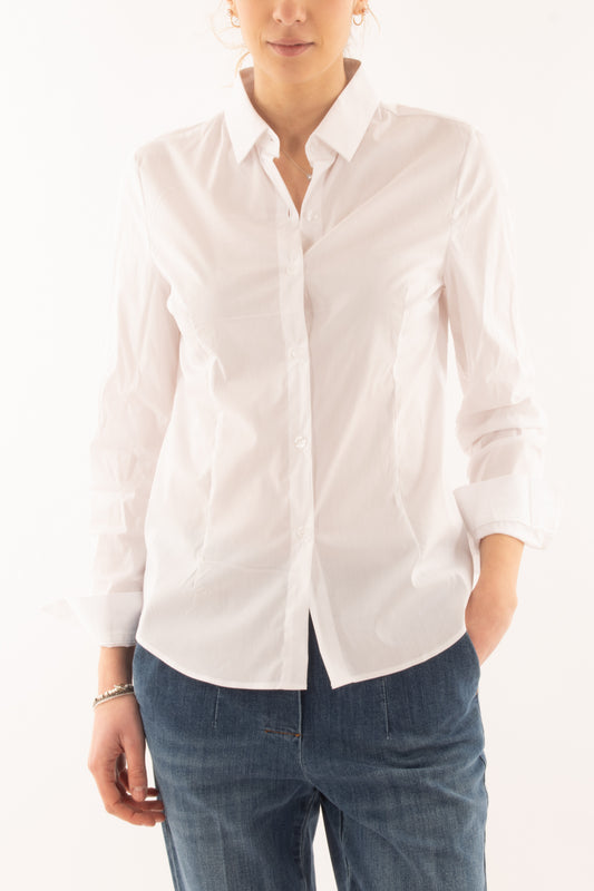Camicia basica da Donna Metoo - Bianco