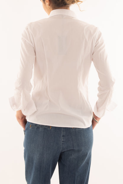 Camicia basica da Donna Metoo - Bianco