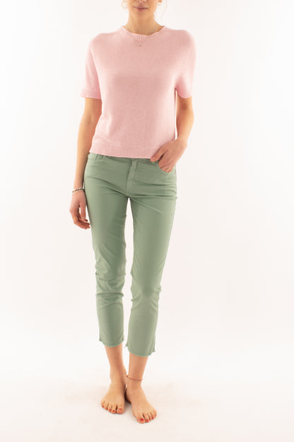 Maglia mezza manica da Donna Metoo - Rosa