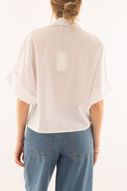 Camicia a scatoletta da Donna Metoo - Bianco