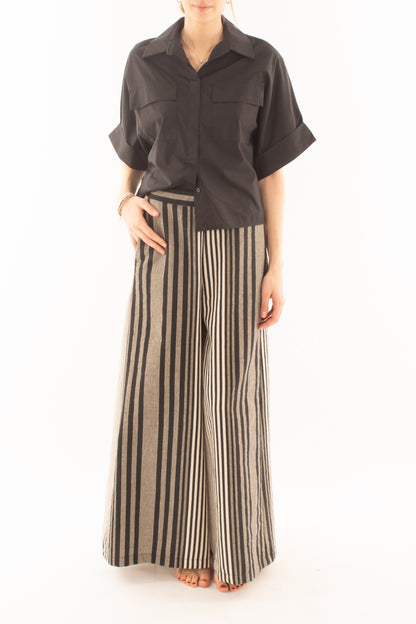 Camicia a scatoletta da Donna Metoo - Celeste