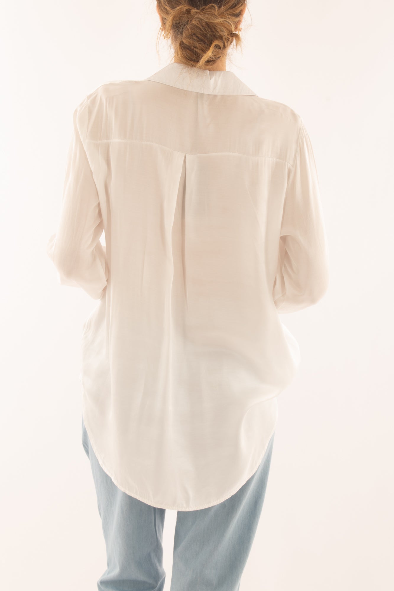 Camicia in viscosa da Donna Metoo - Bianco