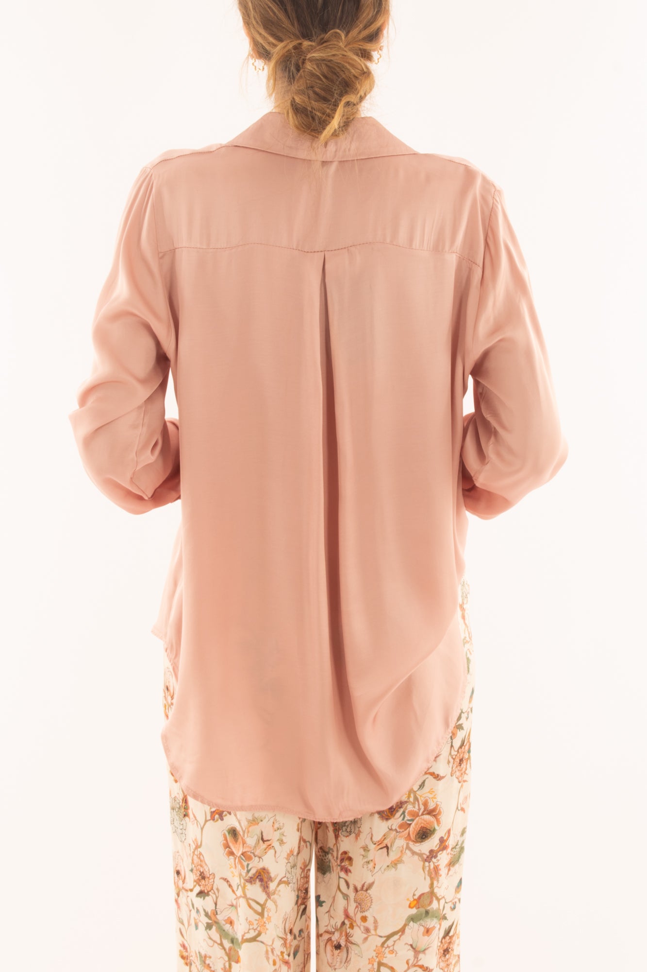 Camicia in viscosa da Donna Metoo - Rosa