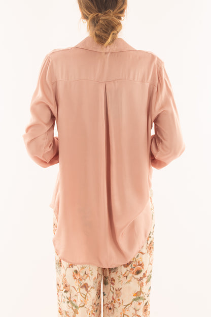 Camicia in viscosa da Donna Metoo - Rosa