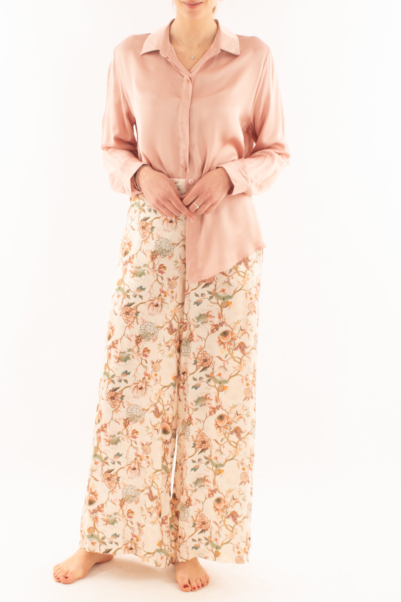 Camicia in viscosa da Donna Metoo - Rosa