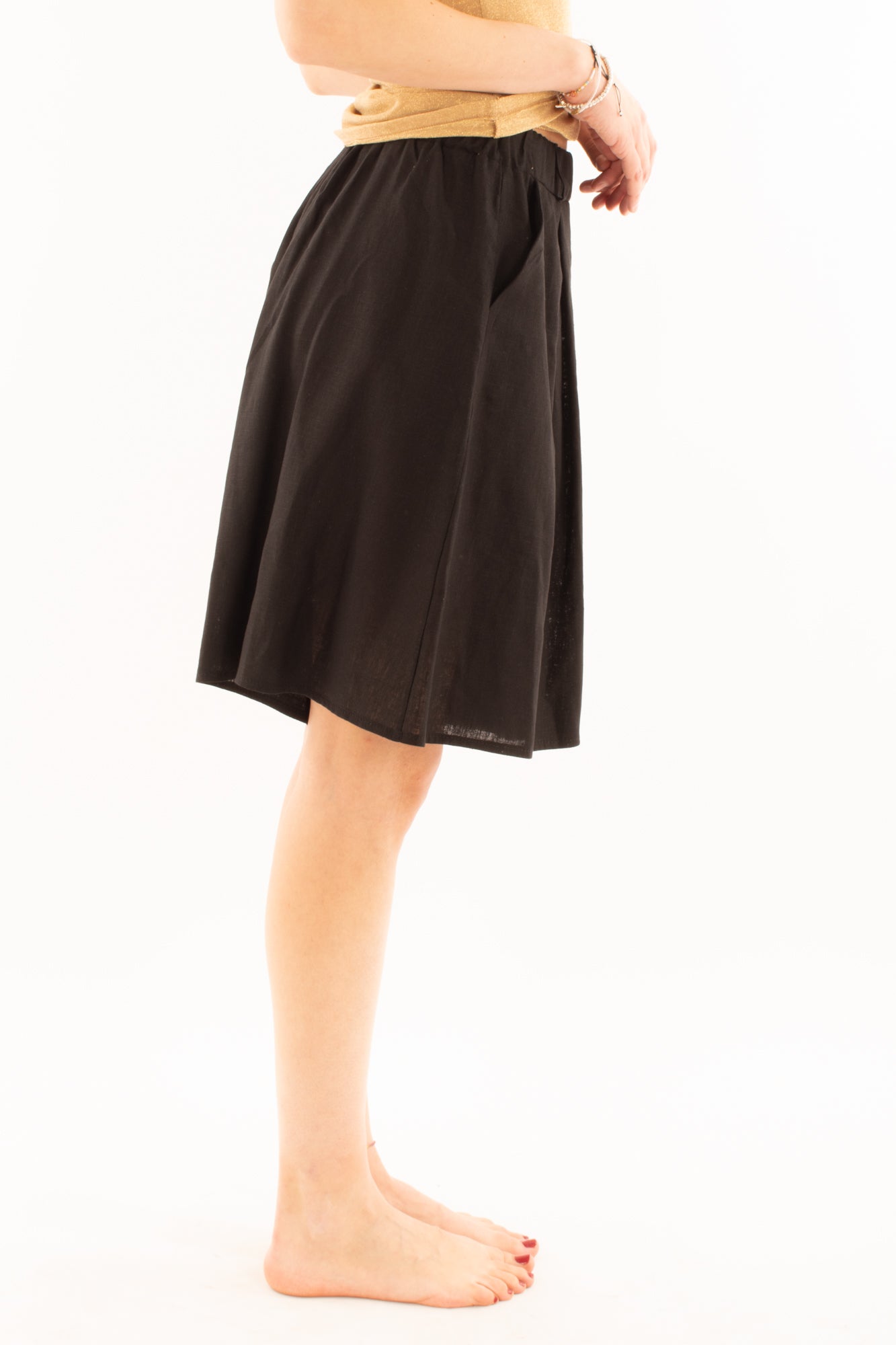 Short al ginocchio da Donna Metoo - Nero