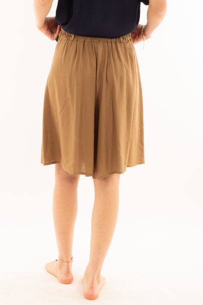 Short al ginocchio da Donna Metoo - Sabbia