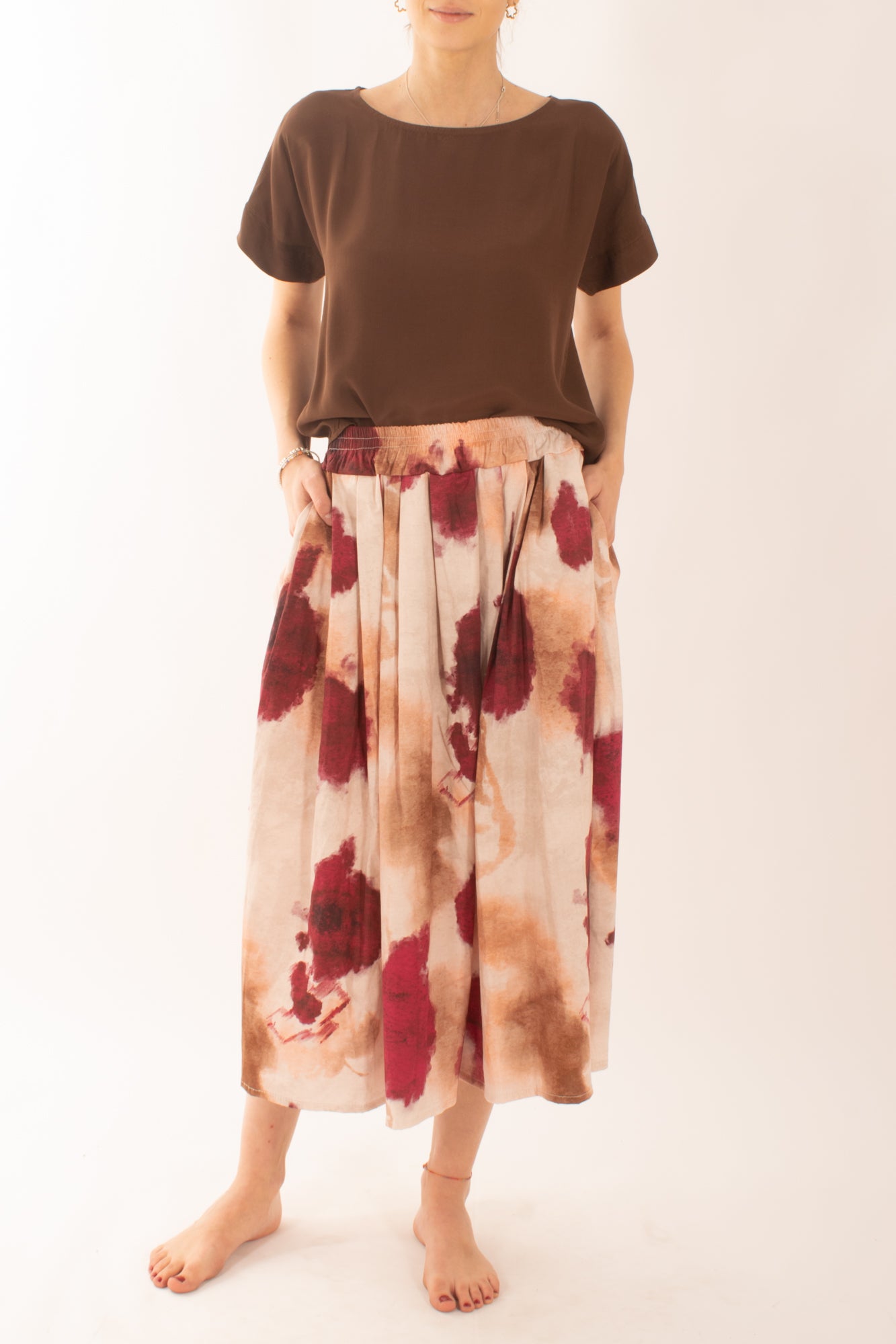 Maglia in viscosa da Donna Metoo - Moro