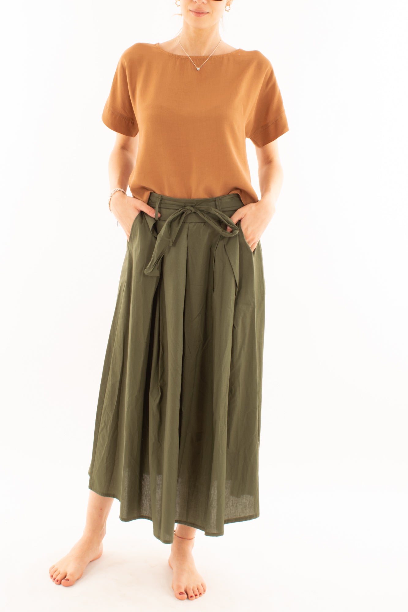 Maglia in viscosa da Donna Metoo - Moro