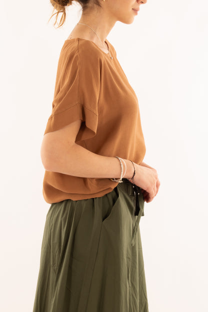 Maglia in viscosa da Donna Metoo - Moro