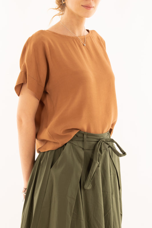 Maglia in viscosa da Donna Metoo - Moro