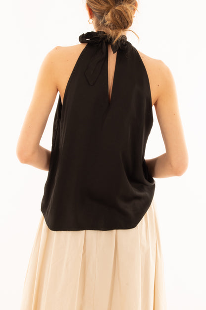 Smanicata allacciata al collo da Donna Metoo - Nero