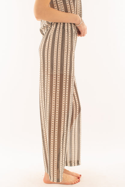 Pantalone uncinetto da Donna - Metoo Nero