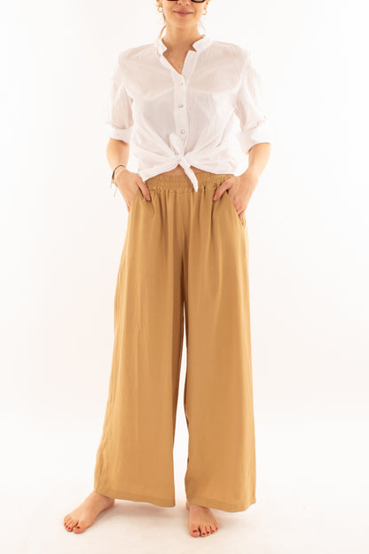 Camicia in mussola di cotone da Donna Metoo - Bianco