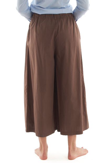 Pantalone effetto gonna da Donna Metoo - Tabacco