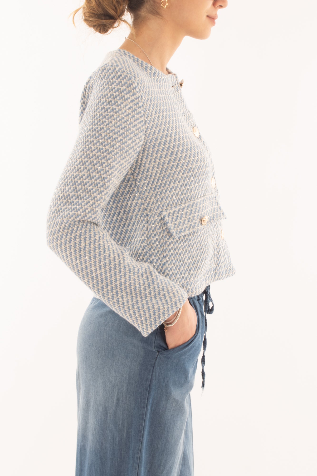 Giacca chanel da Donna Metoo - Celste