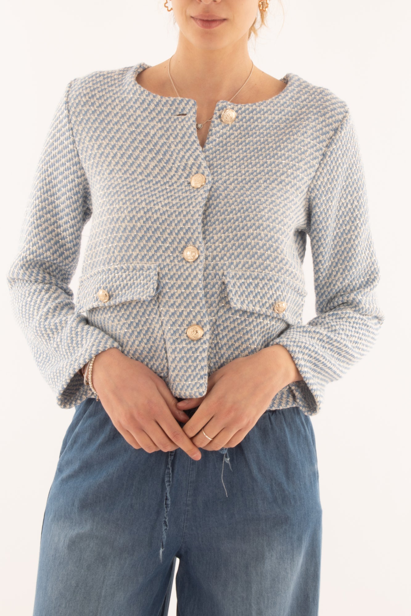 Giacca chanel da Donna Metoo - Celste