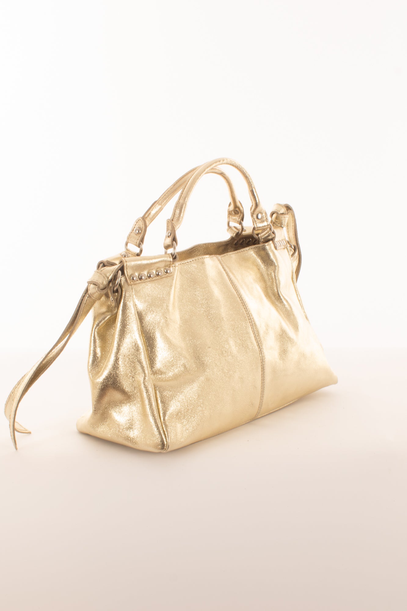 Borsa con borchie da Donna Metoo Oro