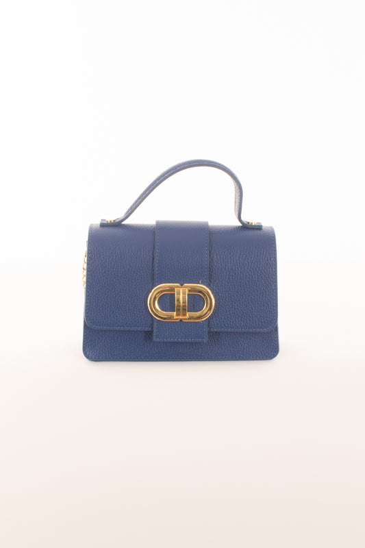 Borsa quadrata da Donna Metoo - Bluette