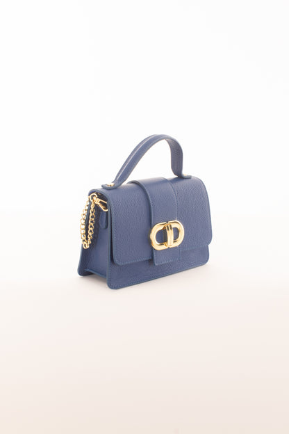 Borsa quadrata da Donna Metoo - Bluette