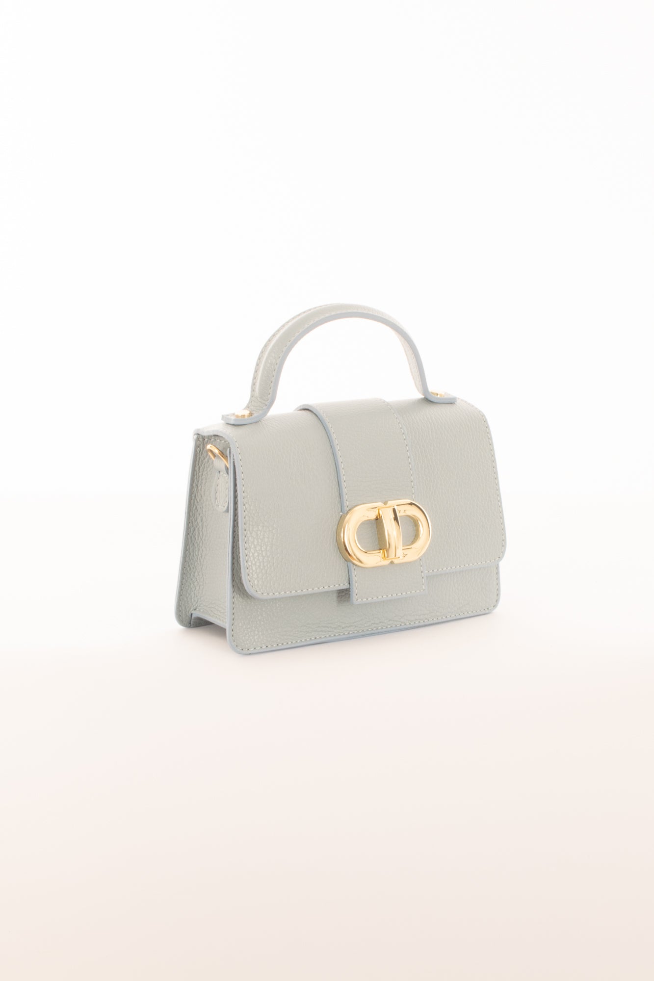 Borsa quadrata da Donna Metoo - Celeste
