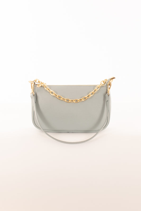 Borsa con catenella da Donna Metoo . Celeste