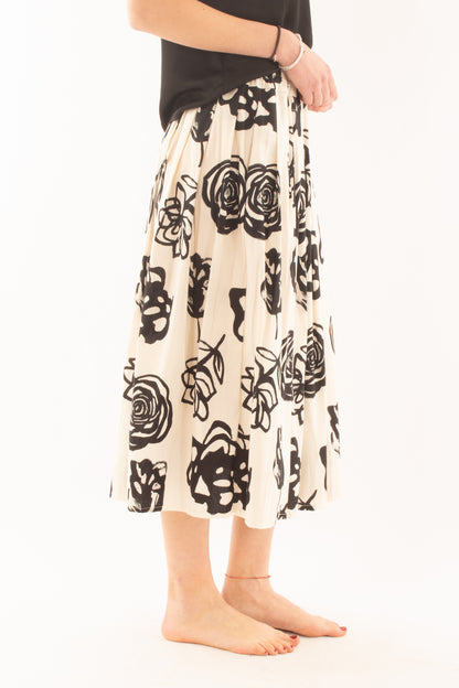 Gonna lunga svasata da Donna Metoo - Bianco