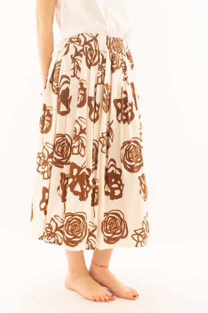 Gonna lunga svasata da Donna Metoo - Tabacco