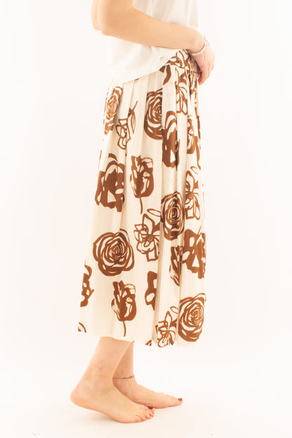 Gonna lunga svasata da Donna Metoo - Tabacco
