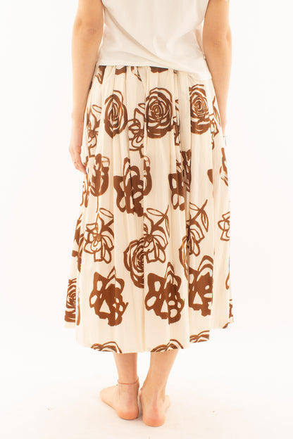 Gonna lunga svasata da Donna Metoo - Tabacco