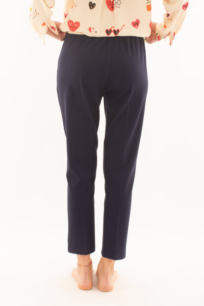 Pantalone a sigaretta da Donna Metoo - Blu