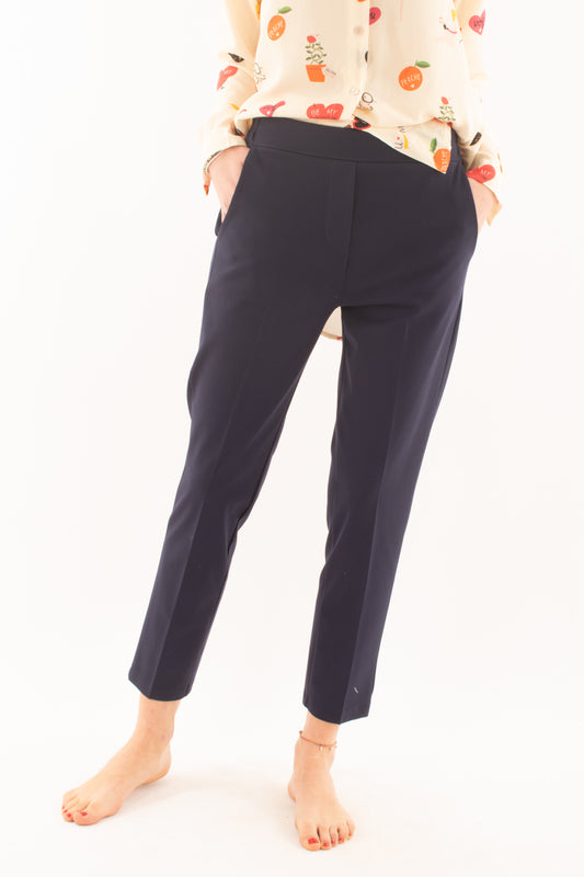 Pantalone a sigaretta da Donna Metoo - Blu