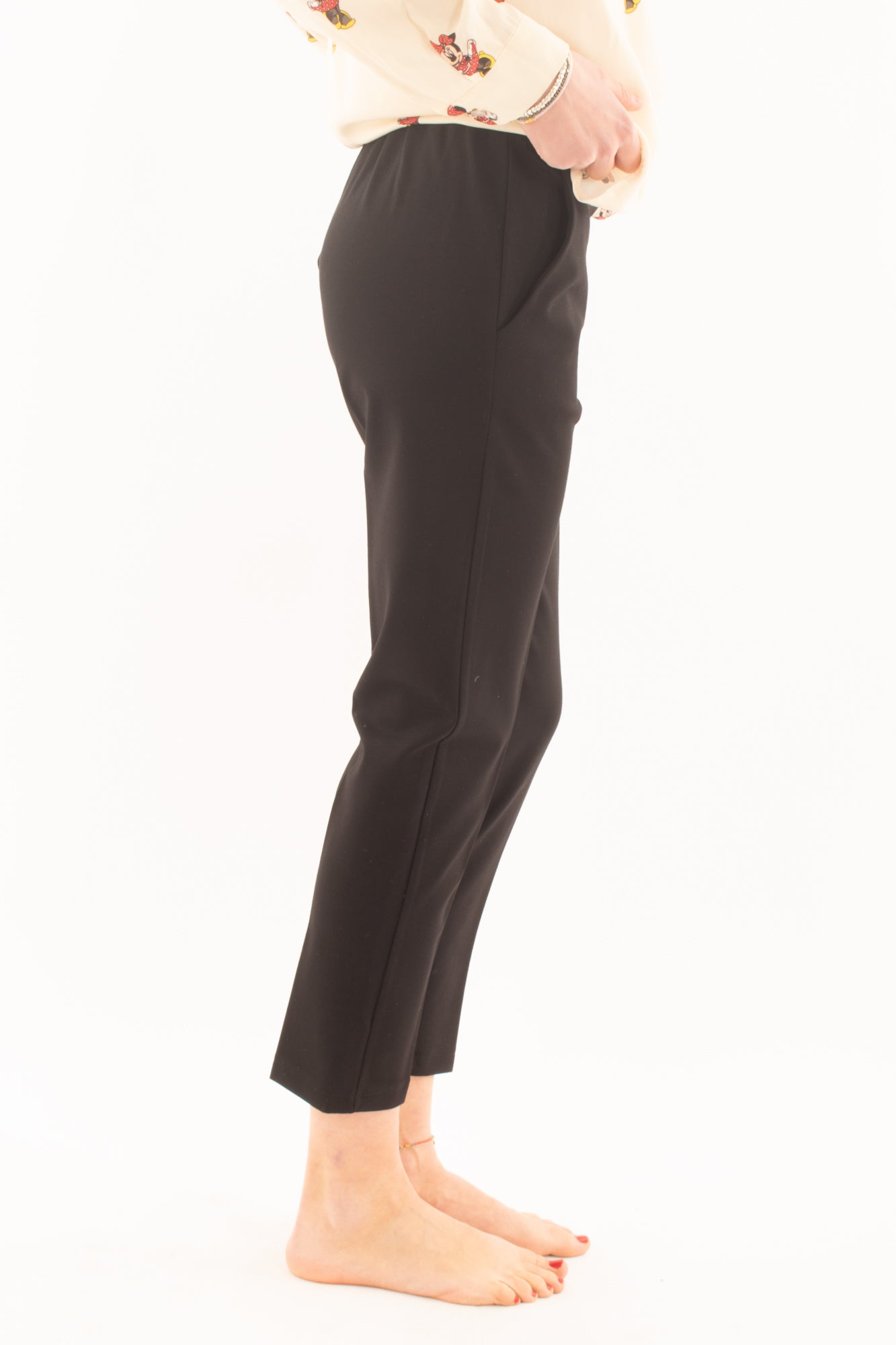 Pantalone a sigaretta da Donna Metoo - Nero