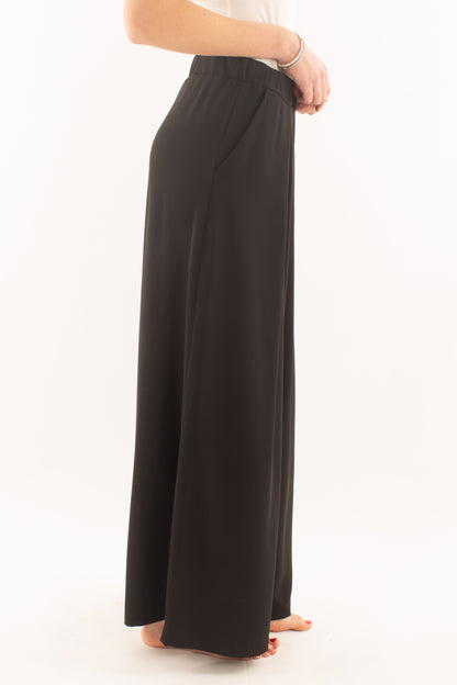 Pantalone fluido da Donna Metoo - Nero