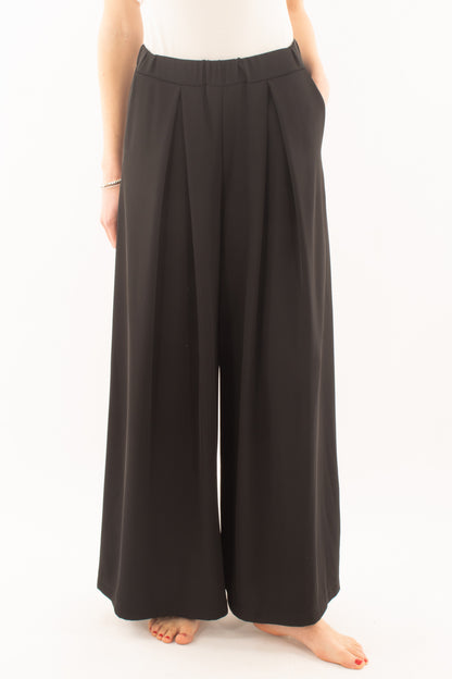 Pantalone fluido da Donna Metoo - Nero