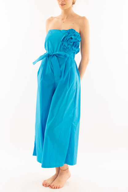 Tuta a fascia con rosa da Donna Metoo - Royal