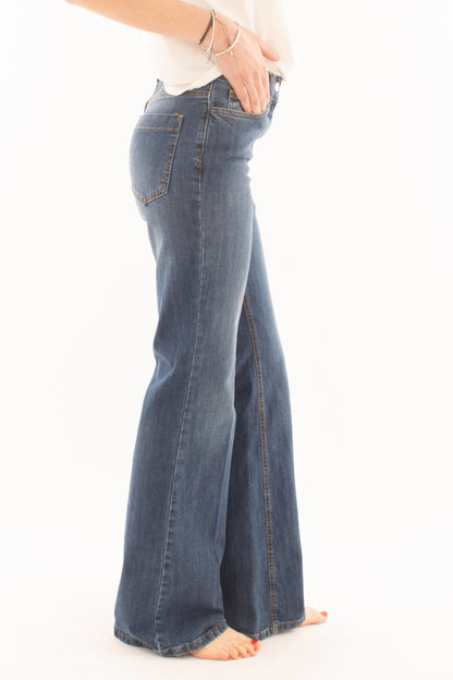 Jeans a zampetta da Donna Metoo - Denim
